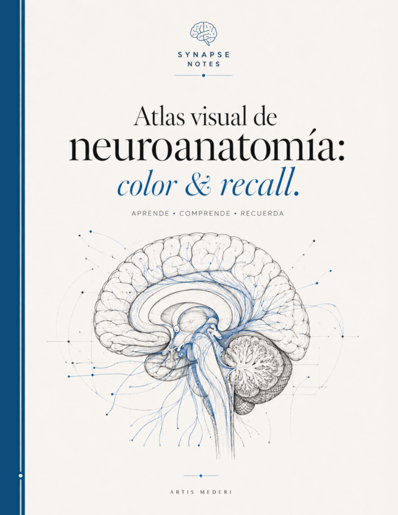 Atlas visual de neuroanatomía: color & recall - DIGITAL